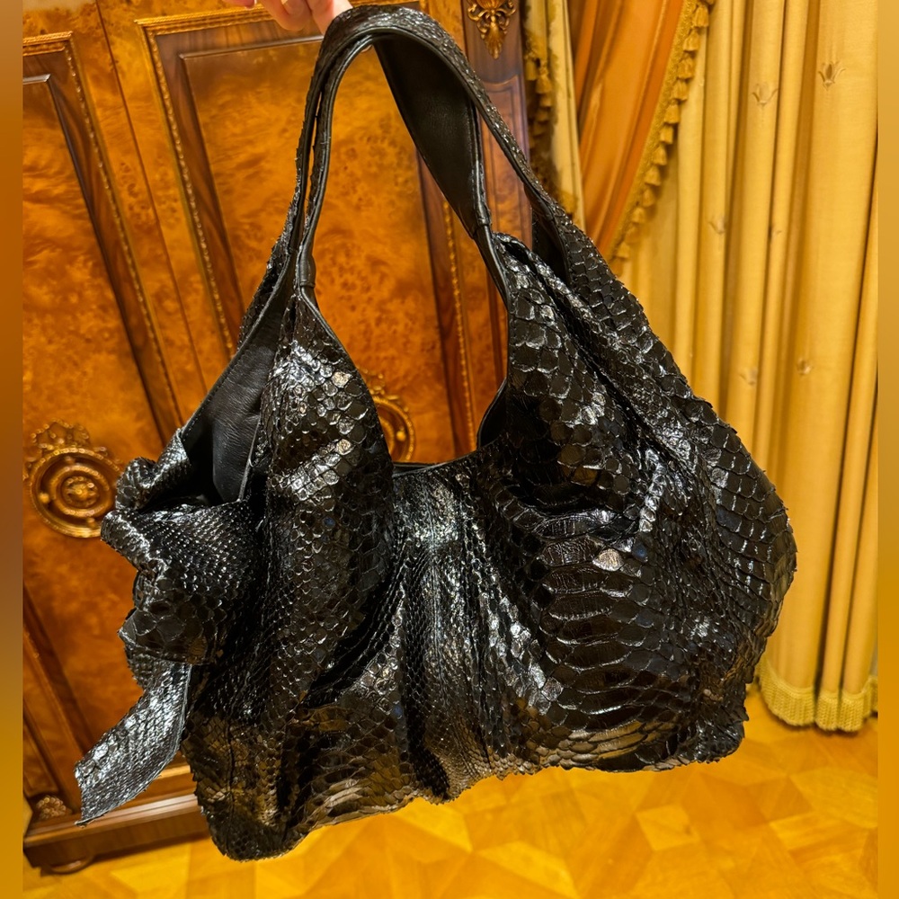 Valentino Python Handbag Gorgeous Exotic Skin